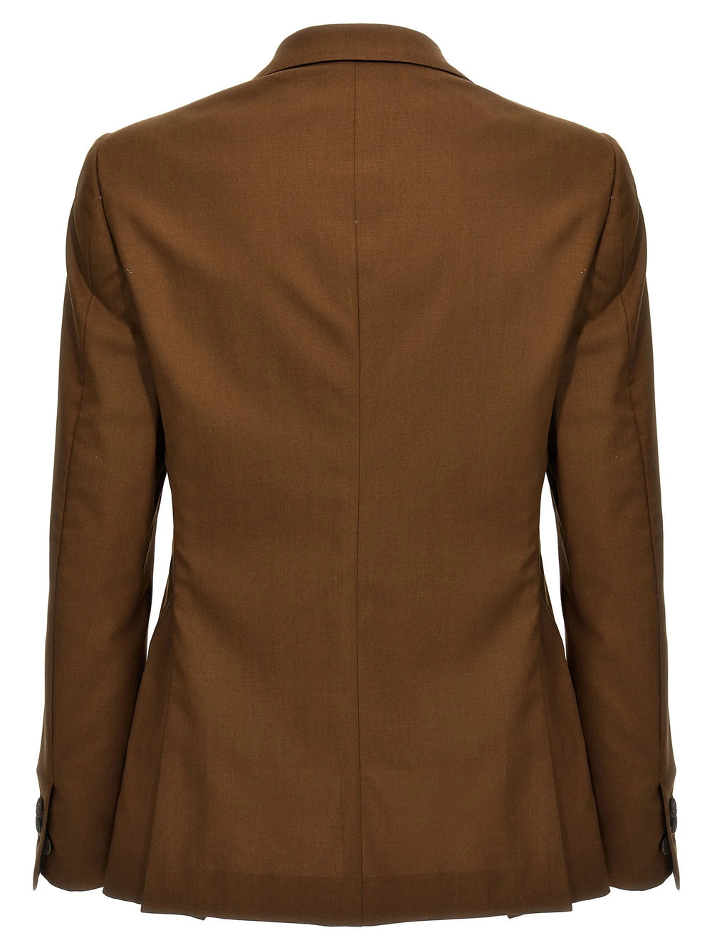 MAURIZIO MIRI Brown Wool Blazer - XXL