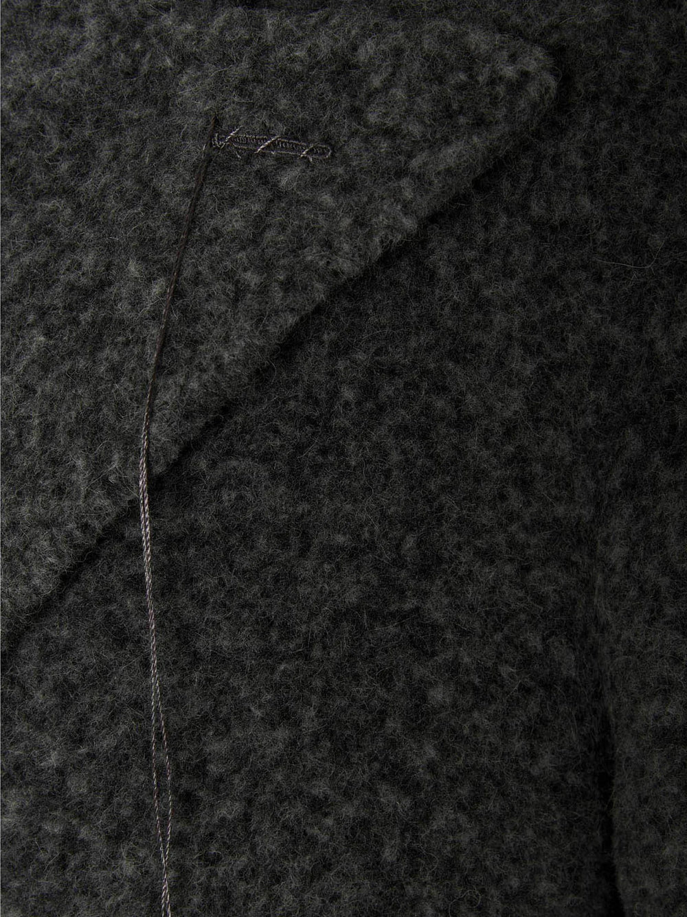 MAURIZIO MIRI Gray Viscose Coat - IT38