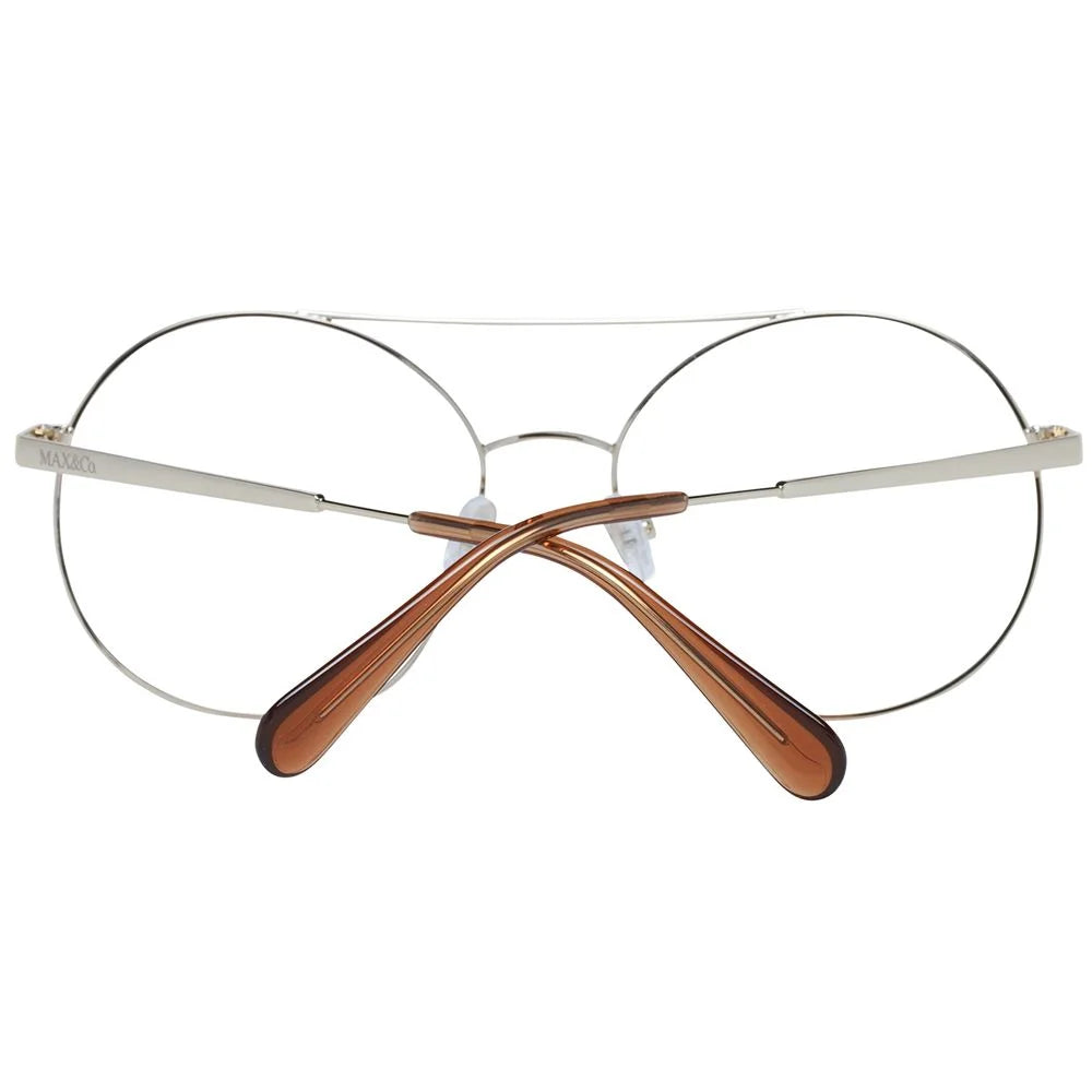 Max & Co Gold Women Glasses Frame - Eyeglasses