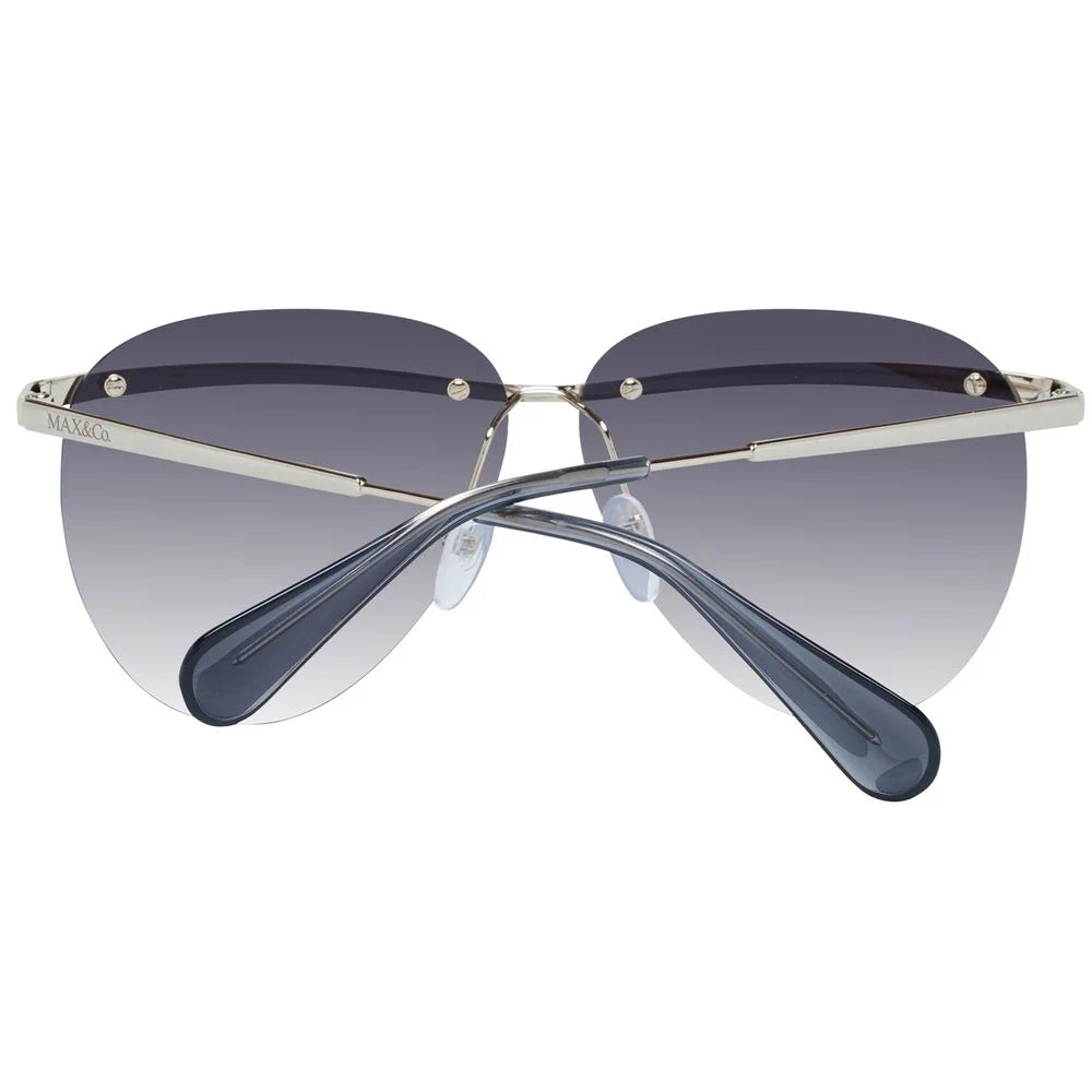 Max & Co Gold Women Sunglass - Sunglasses