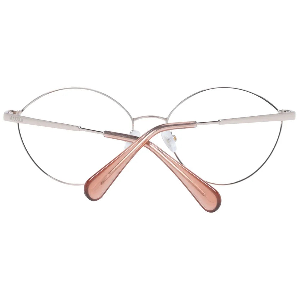 Max & Co Rose Gold Women Glasses Frame - Eyeglasses