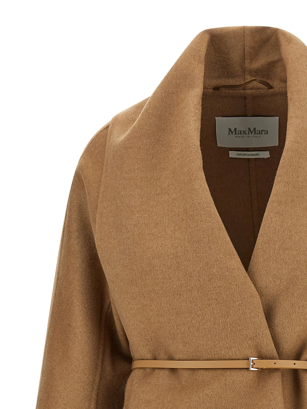 Max Mara Beige Camel Hair Coat