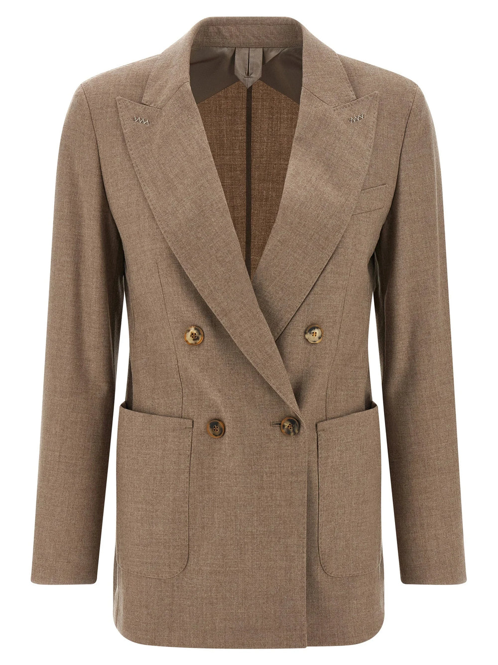 Max Mara Beige Cashmere Blazer