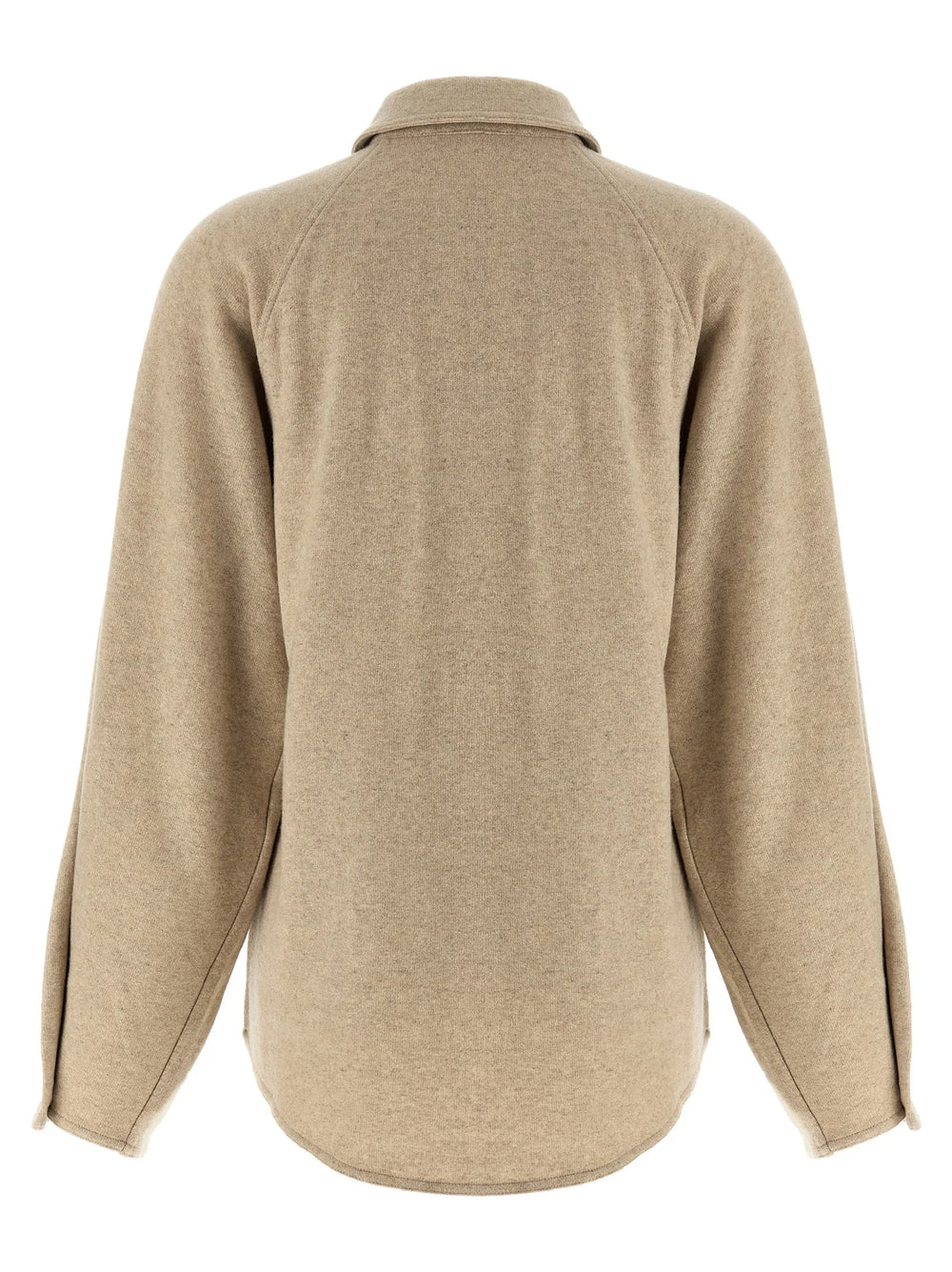 Max Mara Beige Cashmere Blouse