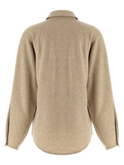 Max Mara Beige Cashmere Blouse