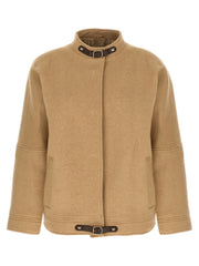 Max Mara Beige Cashmere Bomber