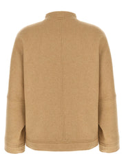 Max Mara Beige Cashmere Bomber