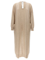 Max Mara Beige Cashmere Cardigan - L