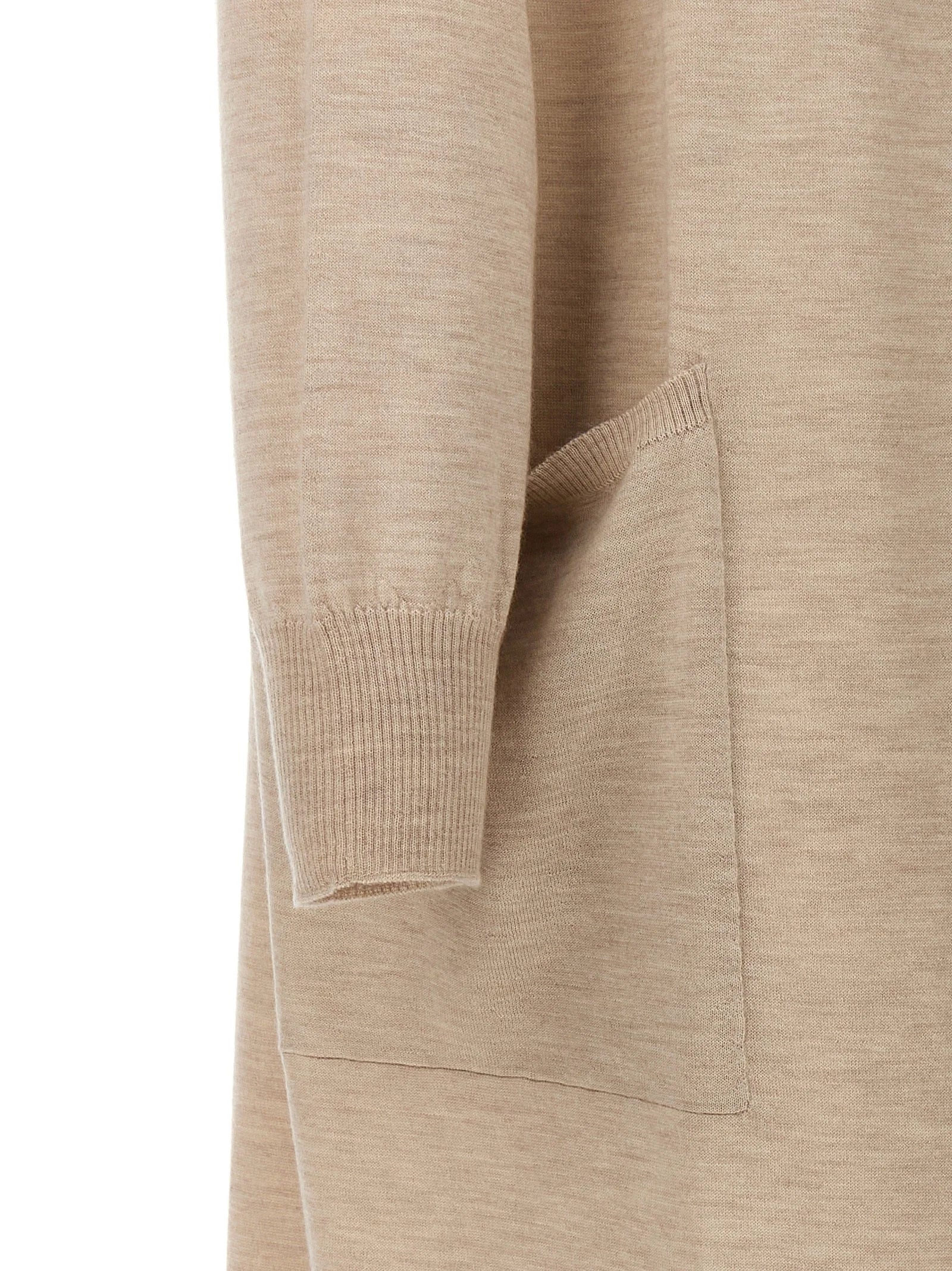 Max Mara Beige Cashmere Cardigan - L