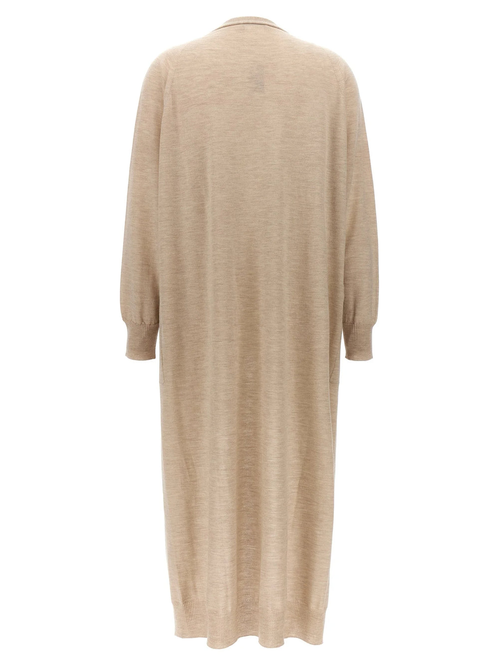 Max Mara Beige Cashmere Cardigan - L