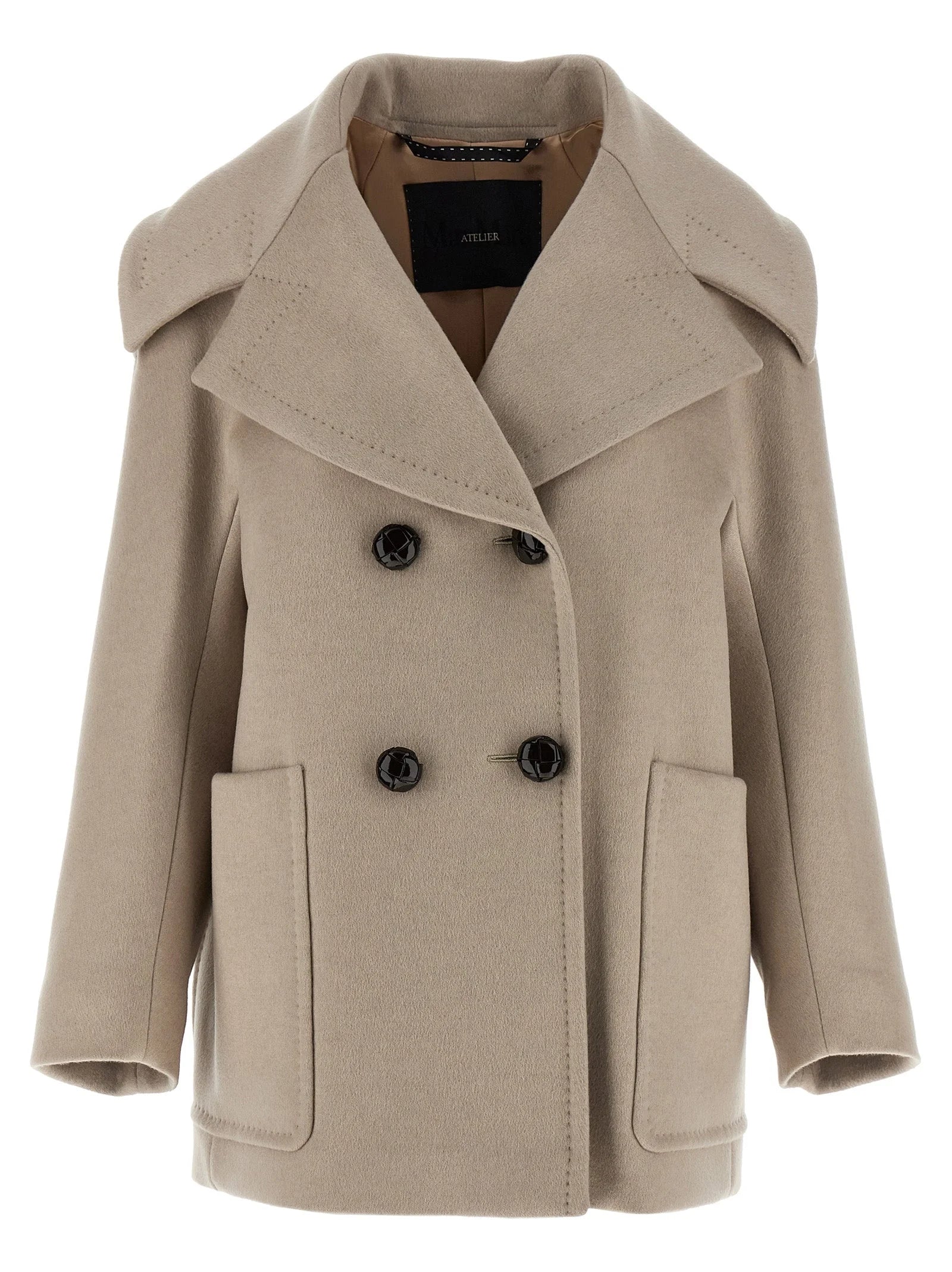 Max Mara Beige Cashmere Coat