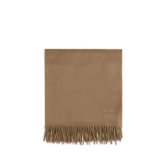 Max Mara Beige Cashmere Scarf