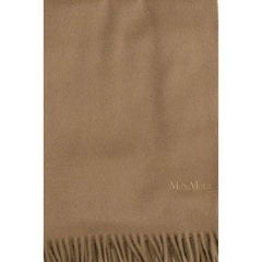 Max Mara Beige Cashmere Scarf