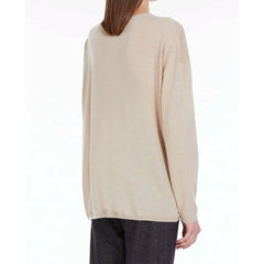 Max Mara Beige Cashmere Cashmere Sweater