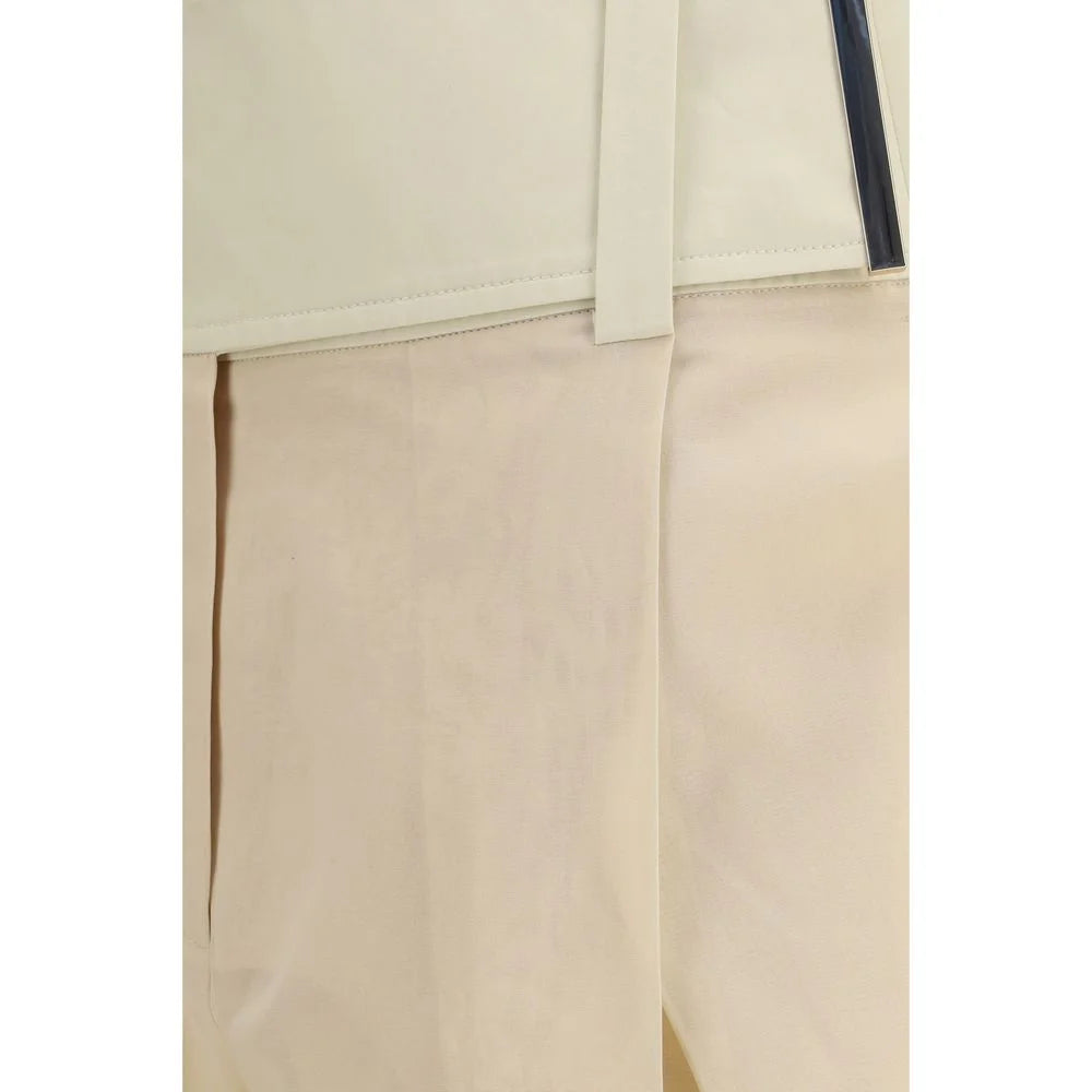 Max Mara Beige Bomullsskjorta