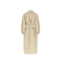 Max Mara Beige Cotton Coat - 40