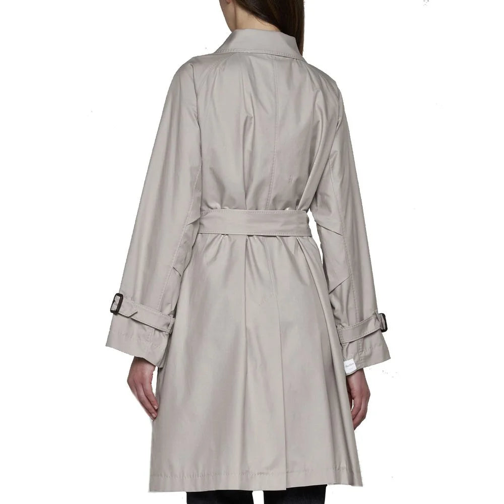 Max Mara Beige Cotton Coat - IT46 | S