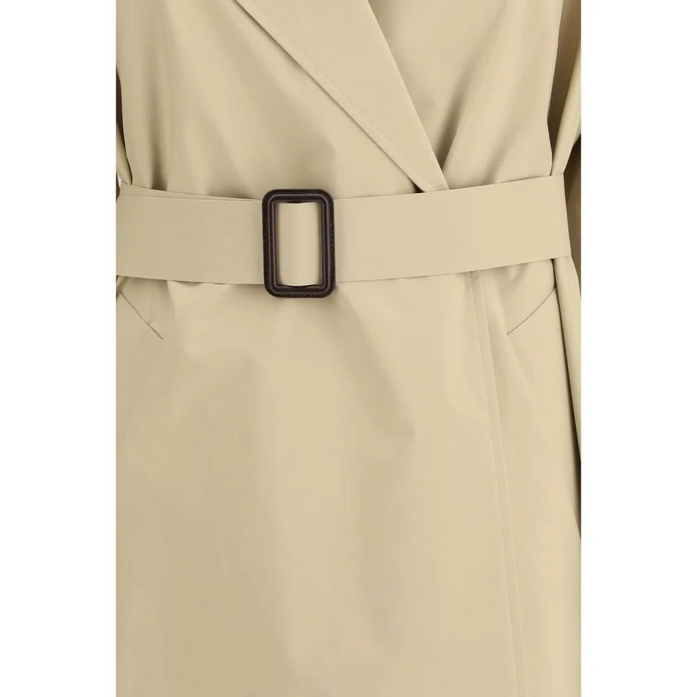 Max Mara Beige Cotton Trench Coat