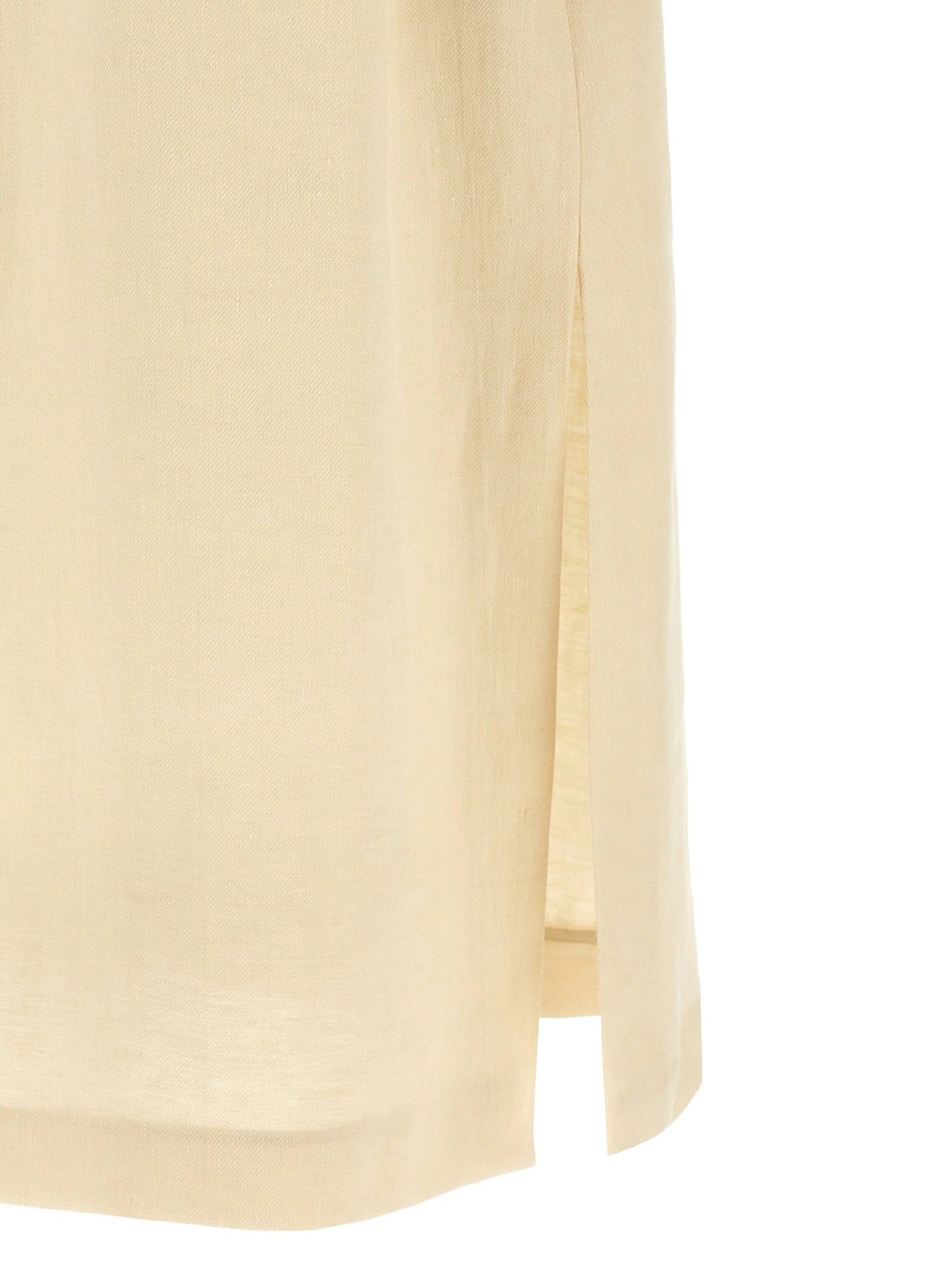 Max Mara Beige Flax Coat - IT40