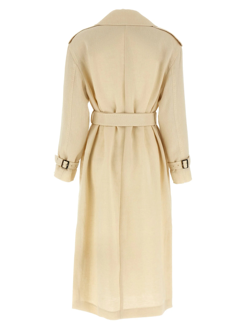 Max Mara Beige Flax Coat - IT40