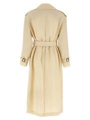 Max Mara Beige Flax Coat - IT40
