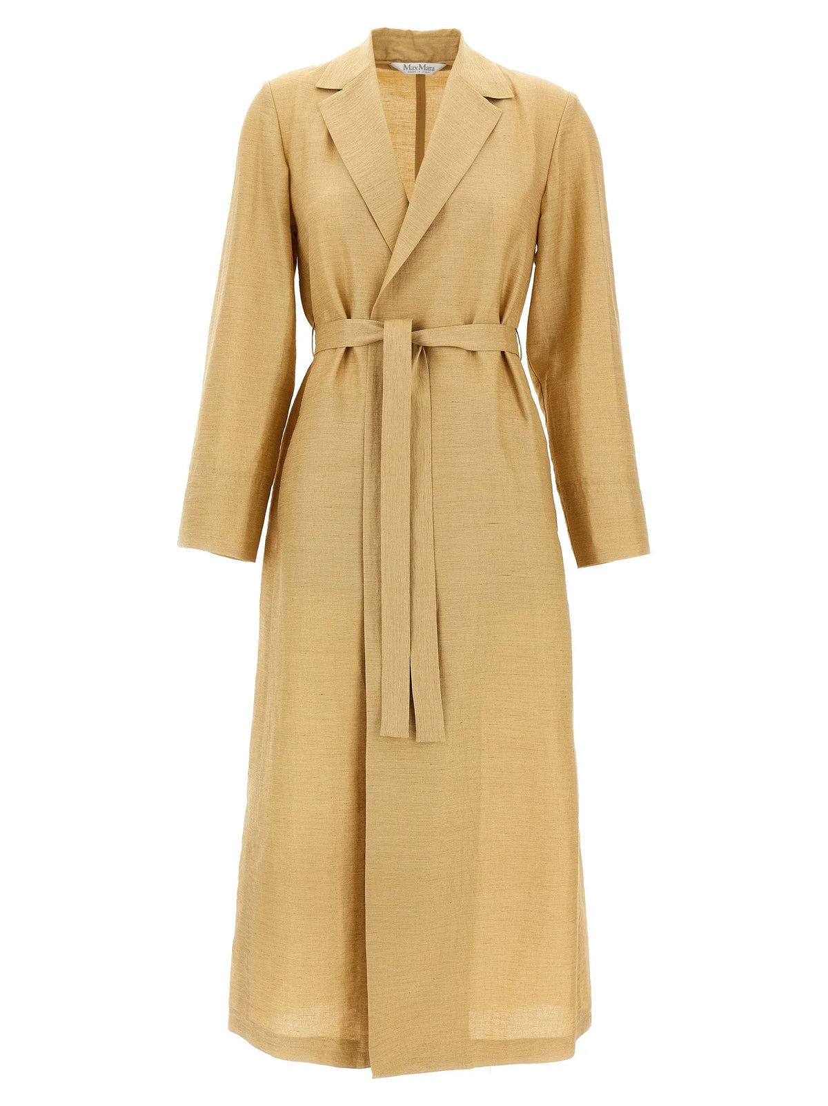 Max Mara Beige Fluorofiber Coat