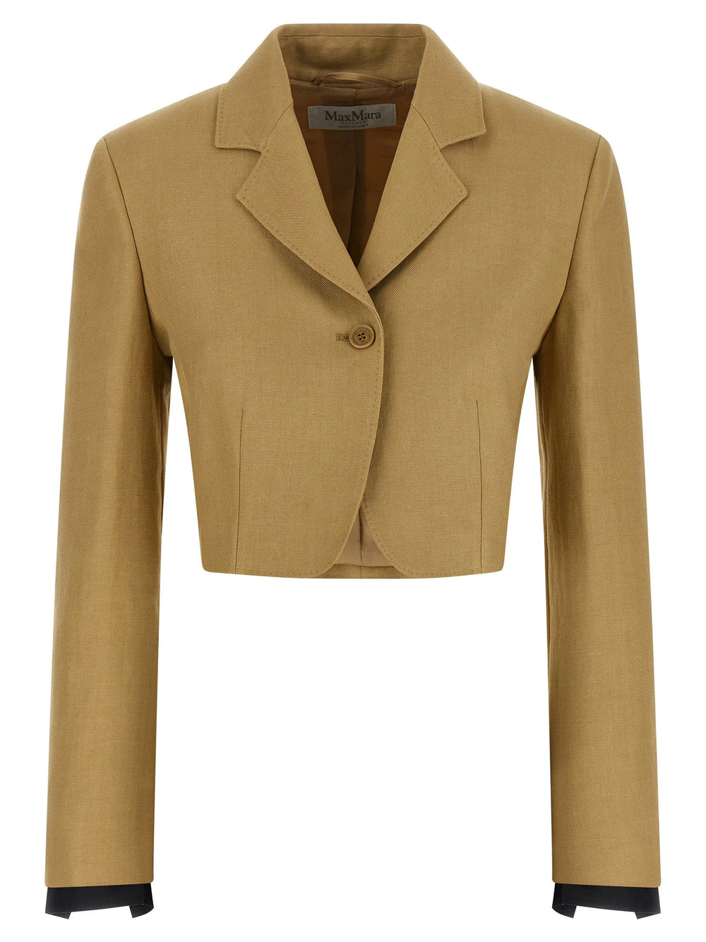 Max Mara Beige Linen Blazer - IT38