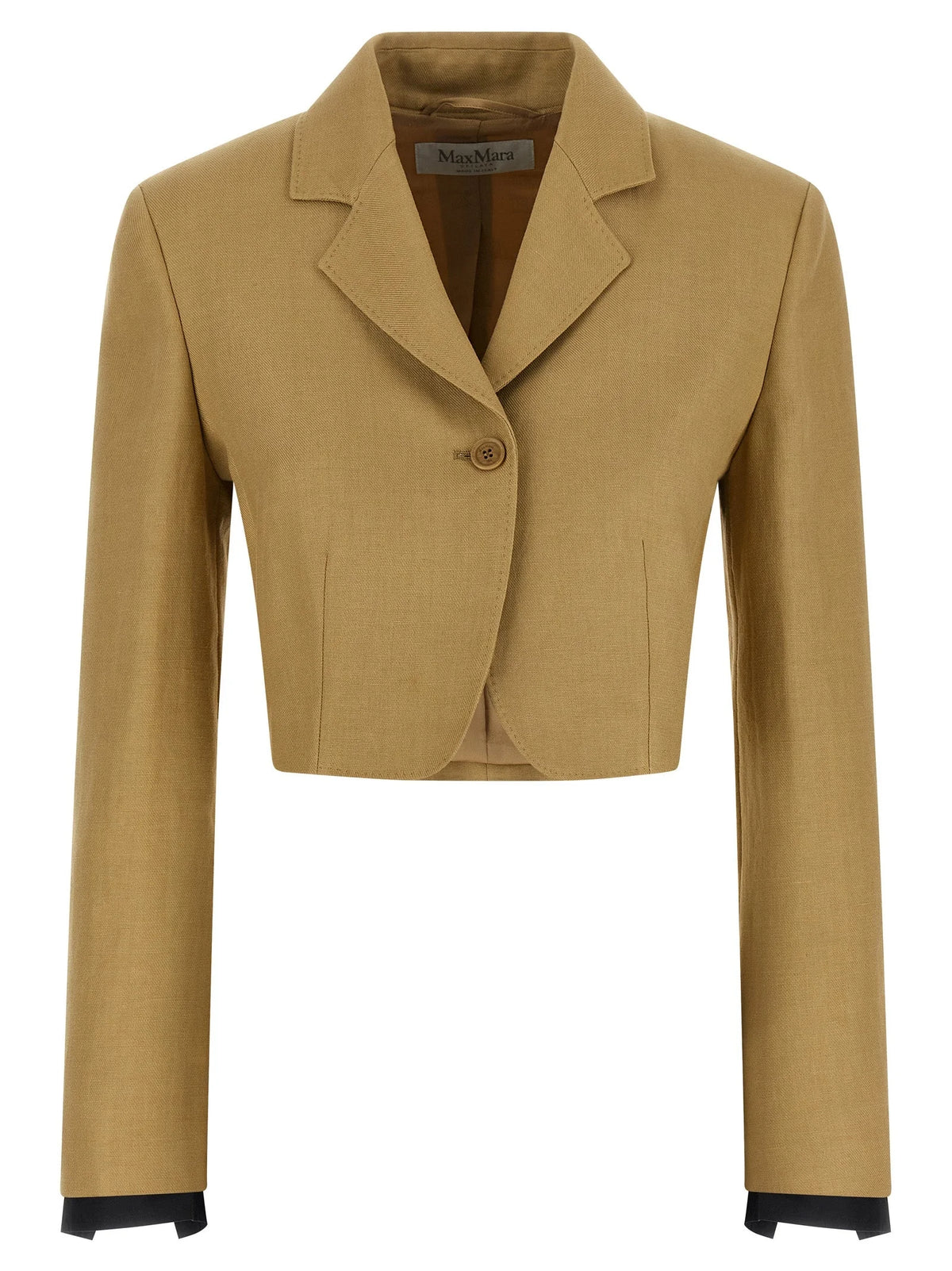 Max Mara Beige Linen Blazer - IT38