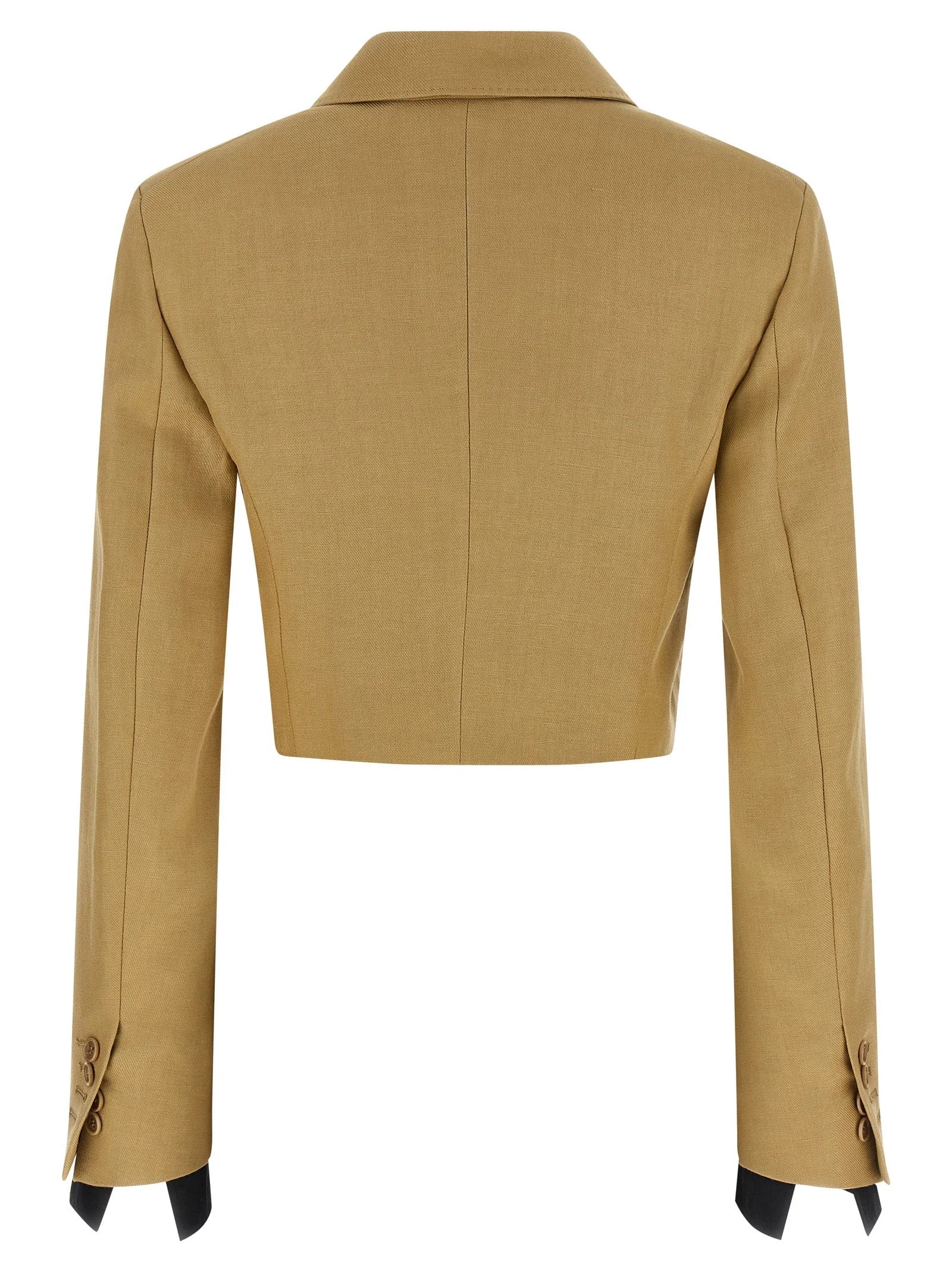 Max Mara Beige Linen Blazer - IT38