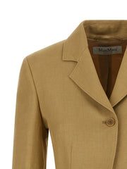 Max Mara Beige Linen Blazer - IT38