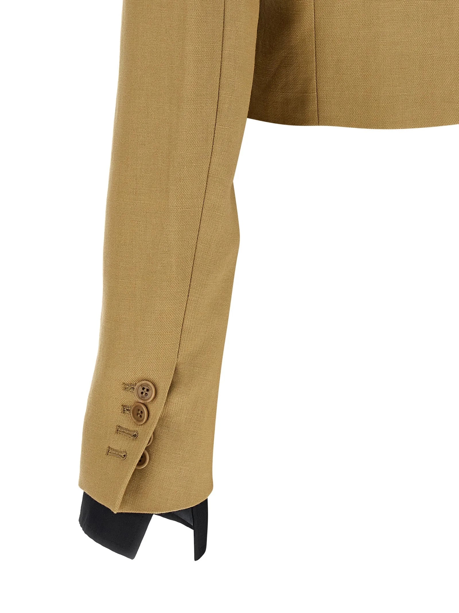 Max Mara Beige Linen Blazer - IT38