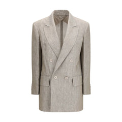 Max Mara Beige Linen Blazer - IT42 | L