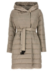 Max Mara Beige Polyamide Full-Length Jacket