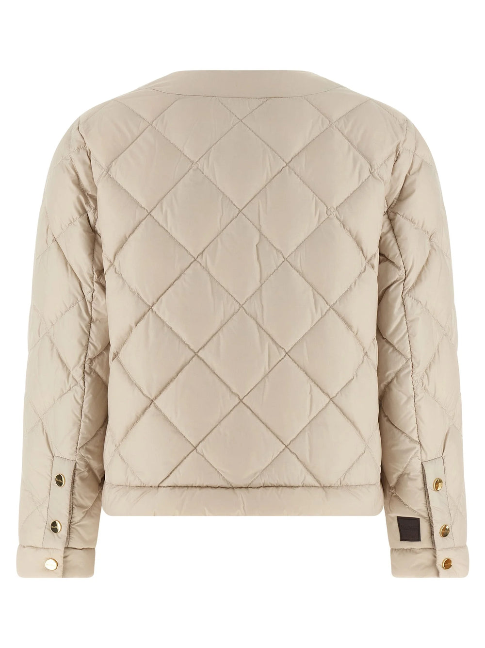 Max Mara Beige Polyamide Full-Length Jacket