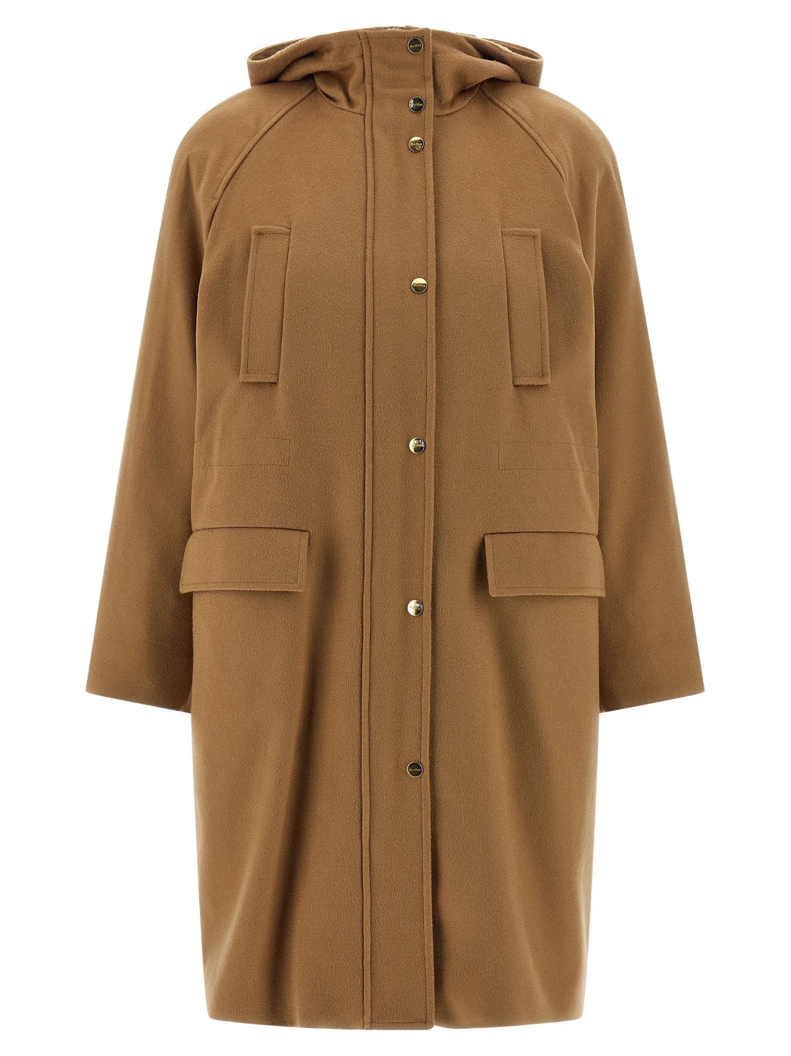 Max Mara Beige Polyamide Parka - IT42