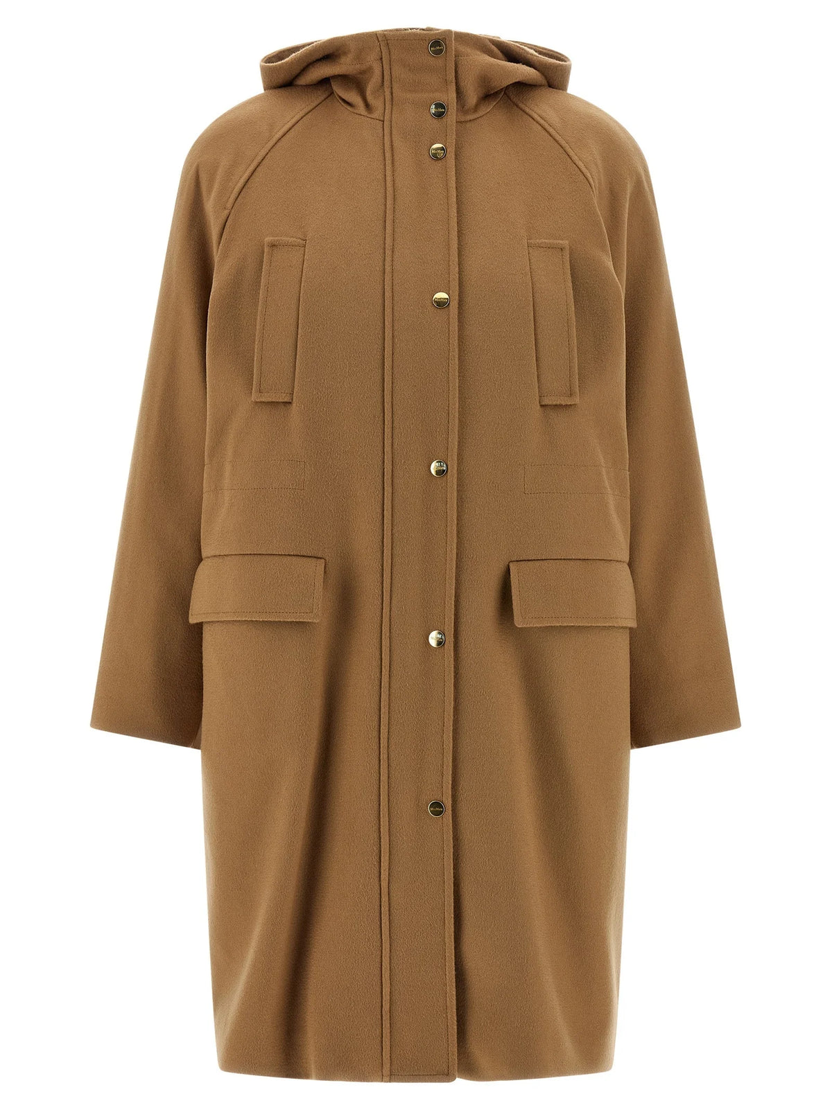 Max Mara Beige Polyamide Parka - IT42