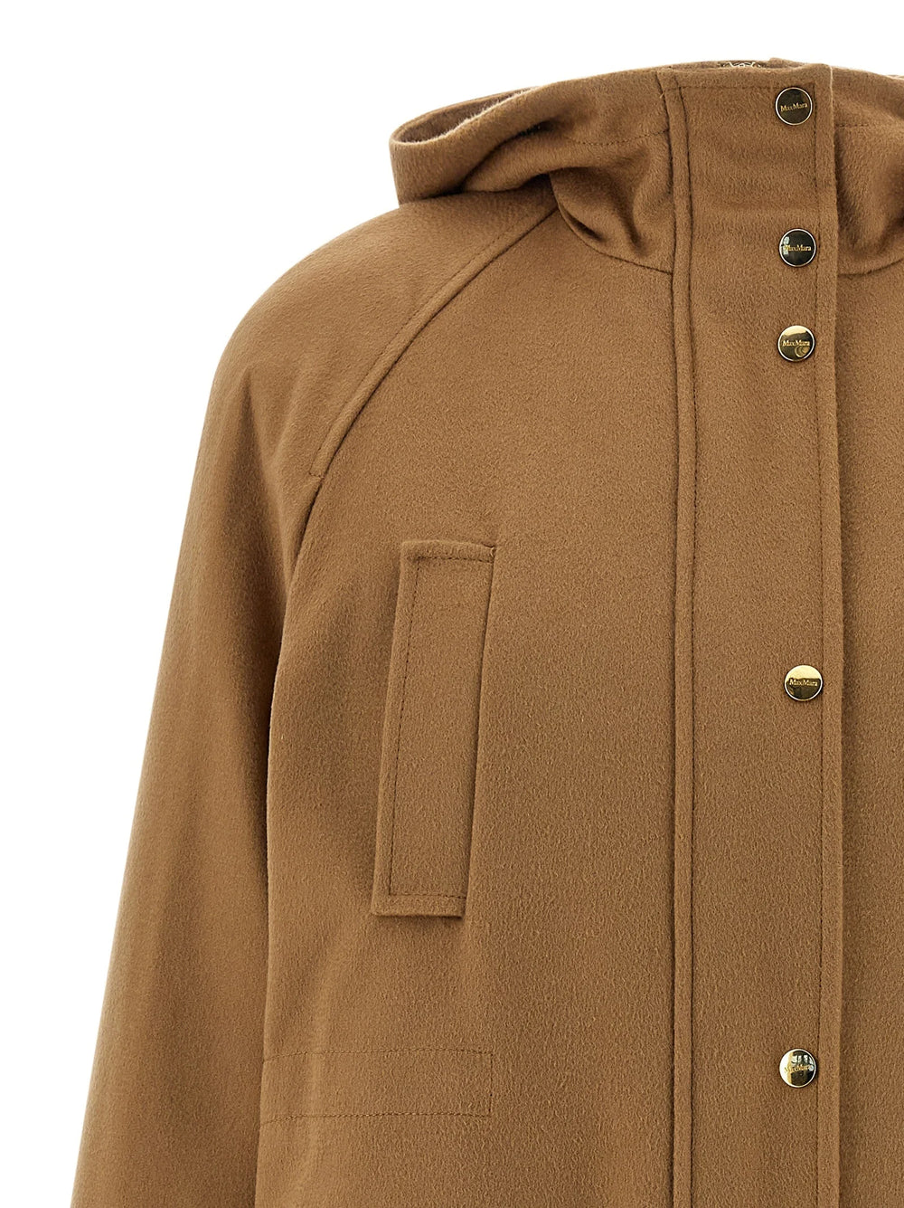 Max Mara Beige Polyamide Parka - IT42