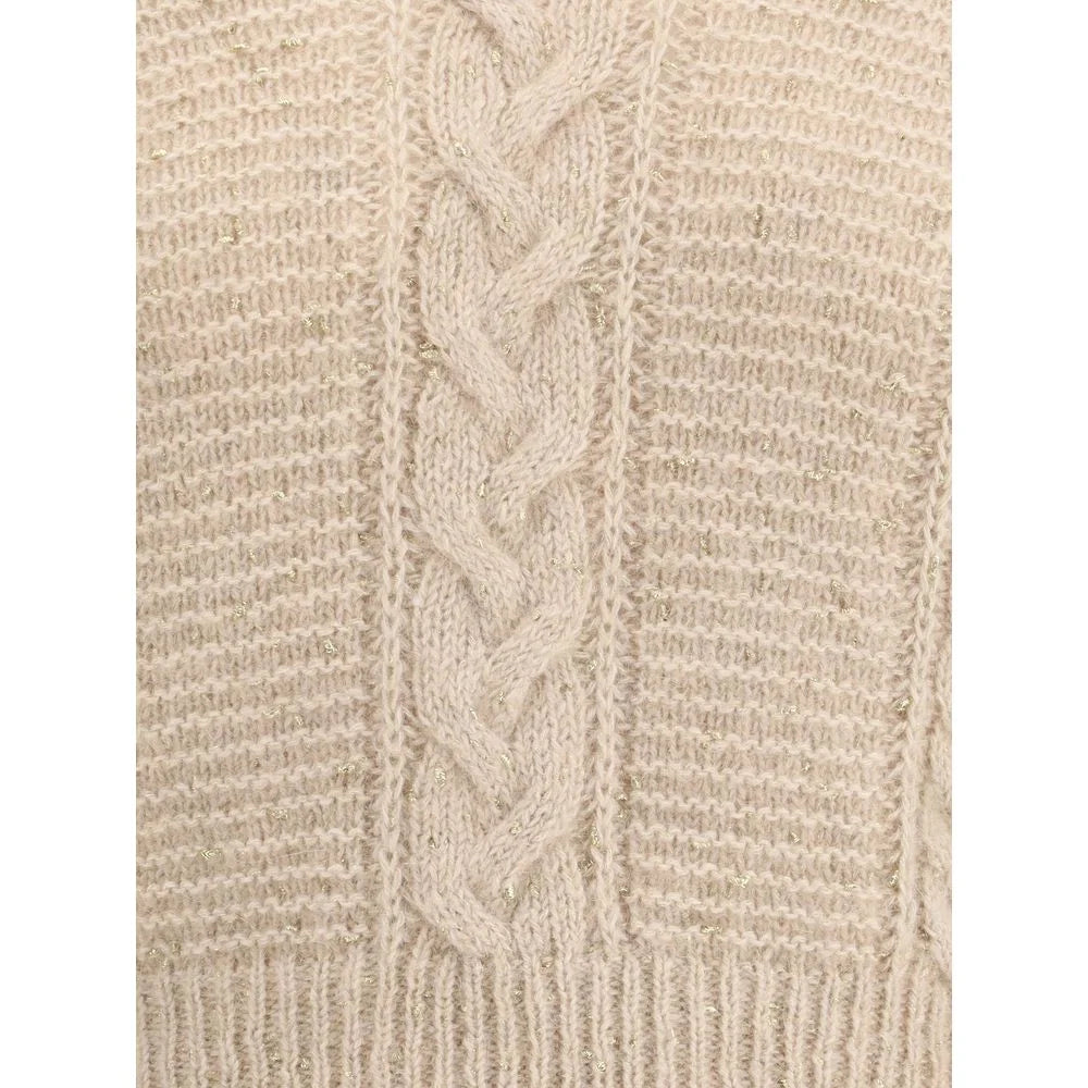 Max Mara Beige Polyamide Sweatshirt