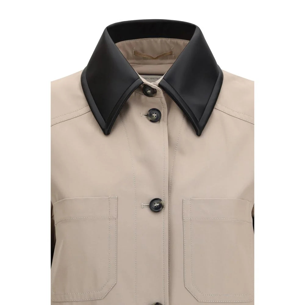 Trench en polyester beige Max Mara