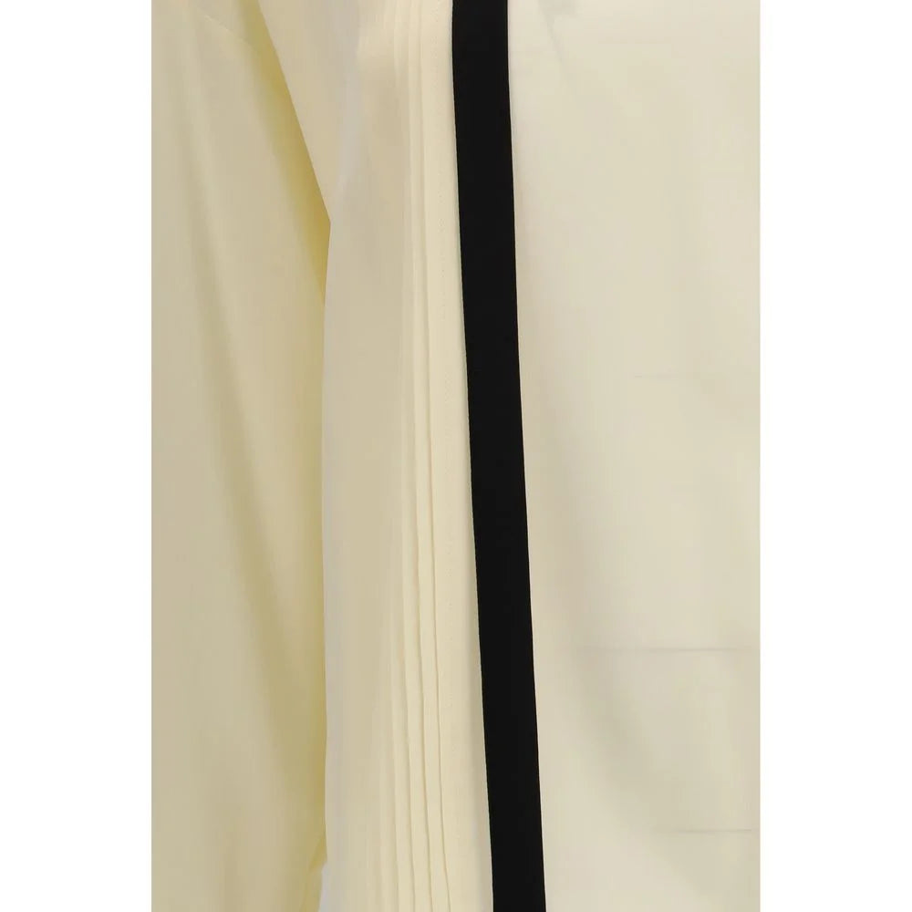 Max Mara Beige Silk Blouse