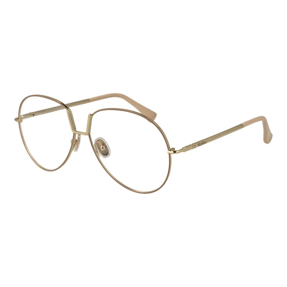 Max Mara Beige Women Glasses Frame - Eyeglasses