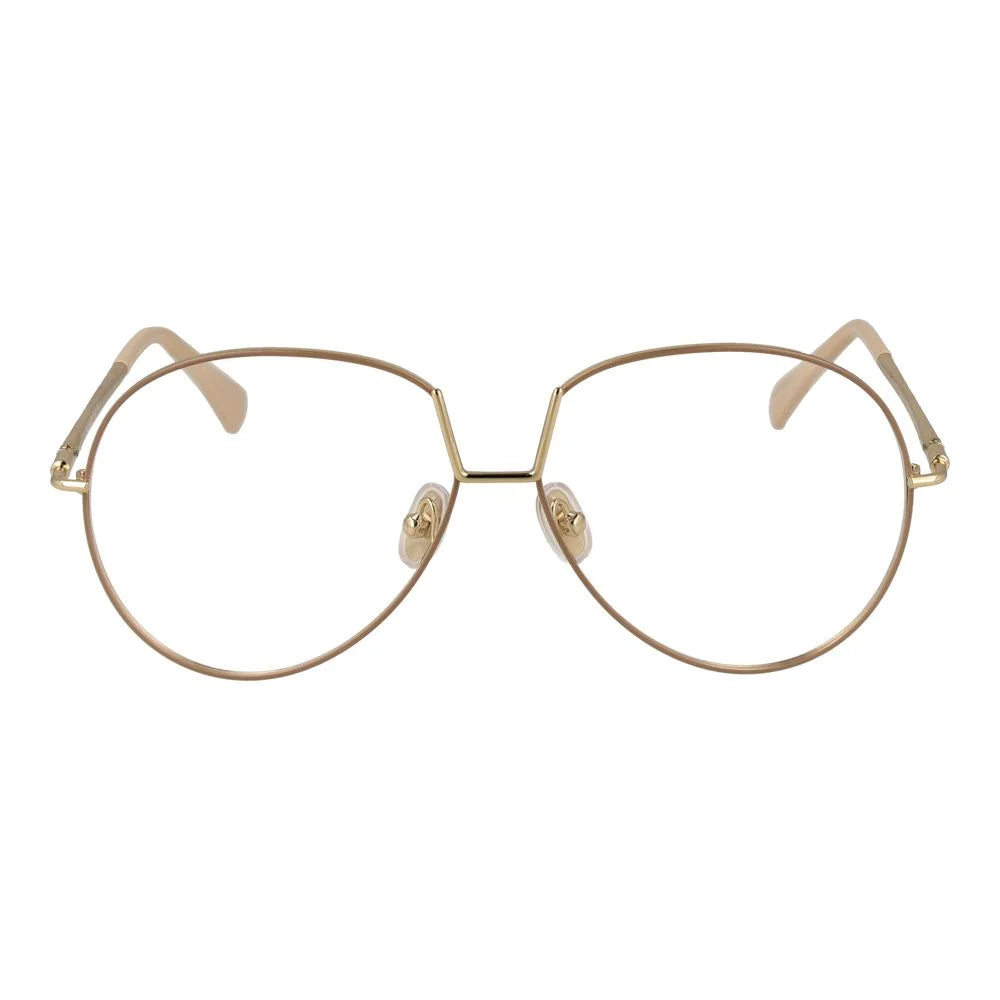 Max Mara Beige Women Glasses Frame - Eyeglasses