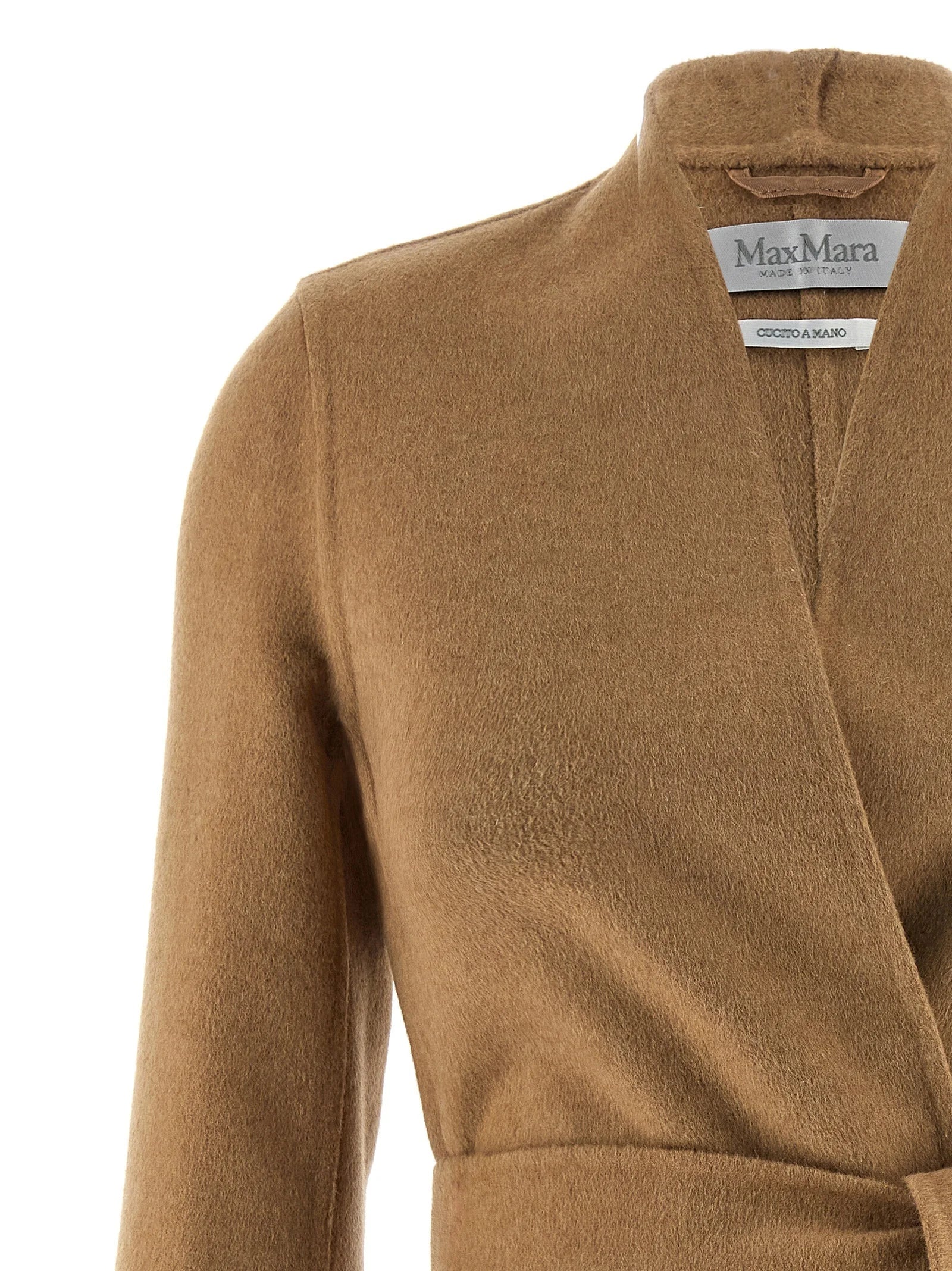 Max Mara Beige Wool Blazer - IT40