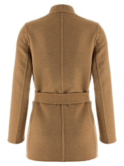 Max Mara Beige Wool Blazer - IT40
