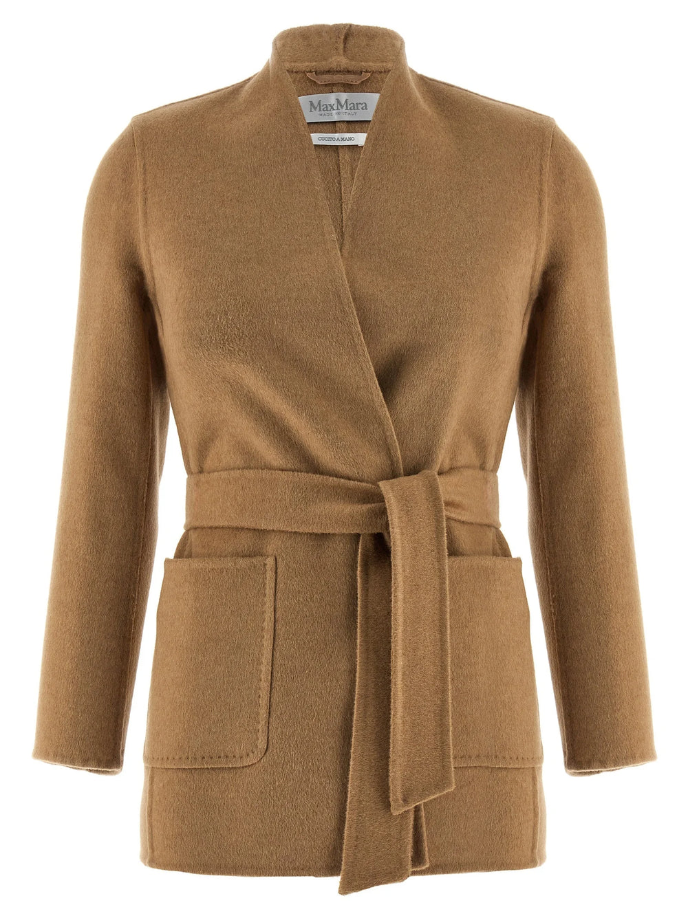 Max Mara Beige Wool Blazer - IT40