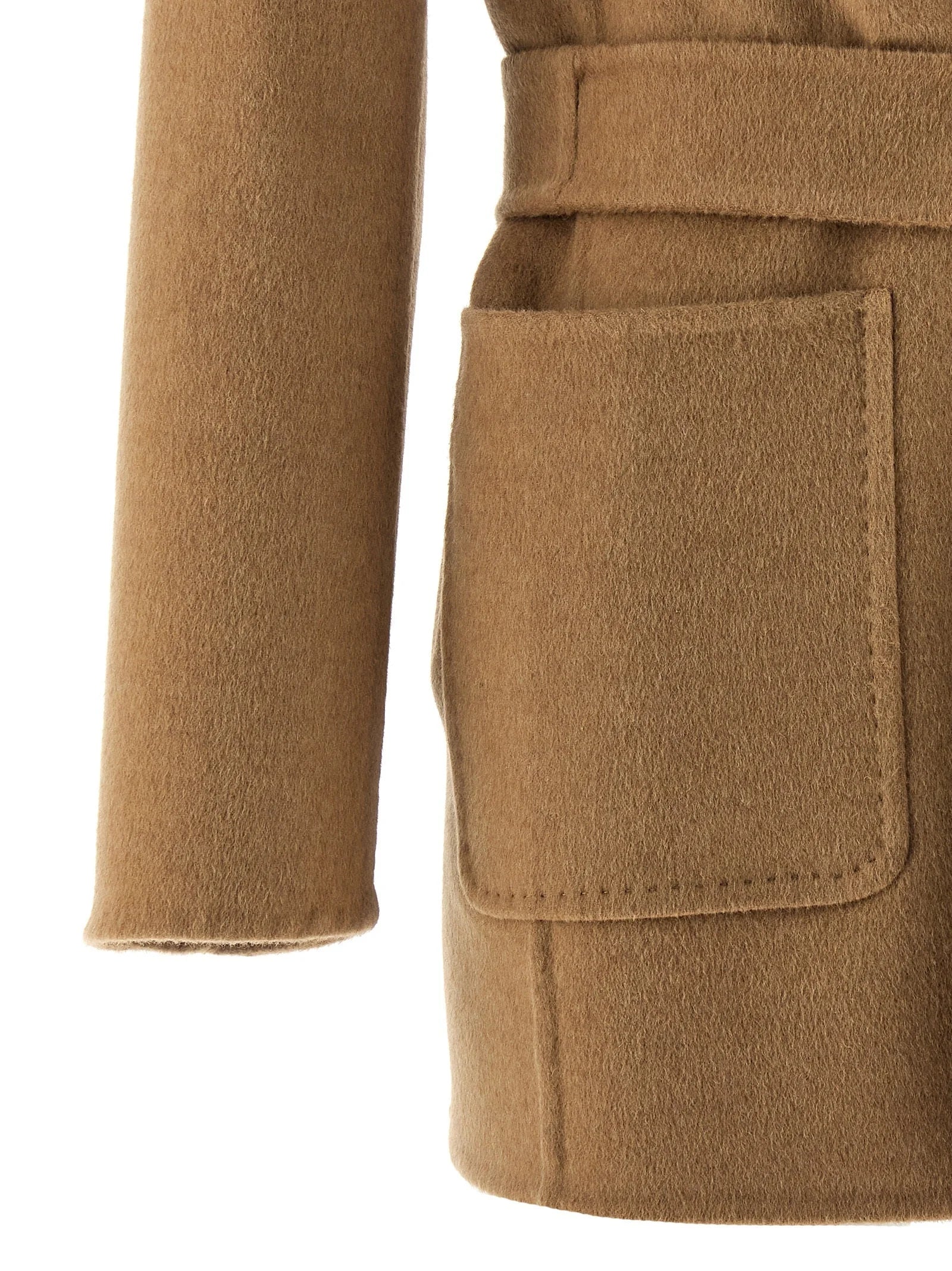 Max Mara Beige Wool Blazer - IT40