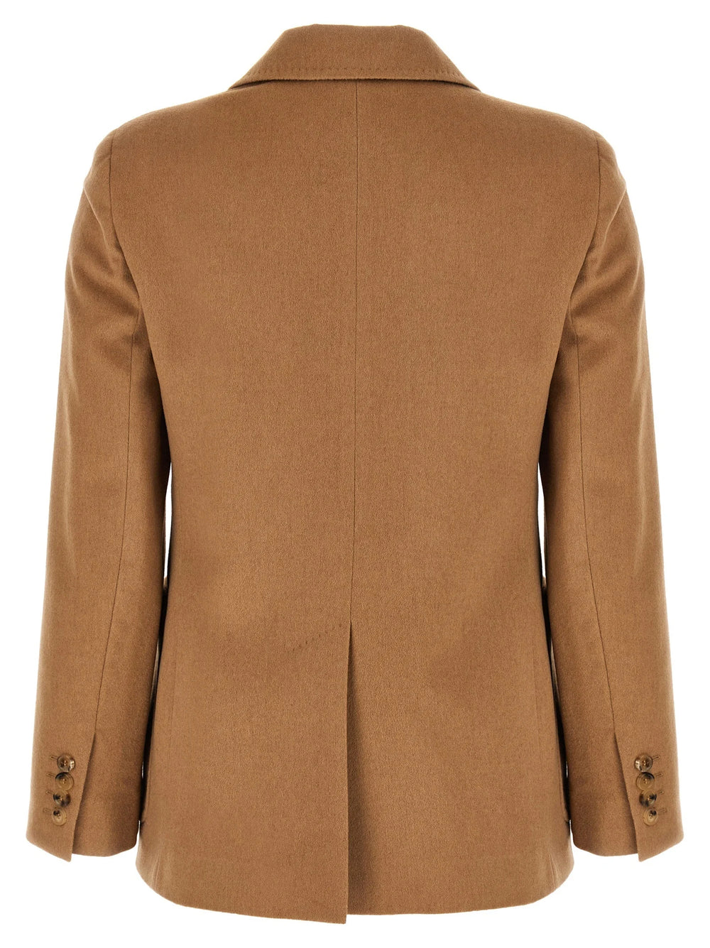 Max Mara Beige Wool Blazer - IT44