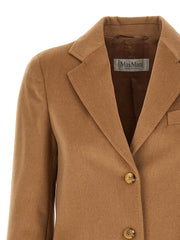 Max Mara Beige Wool Blazer - IT44