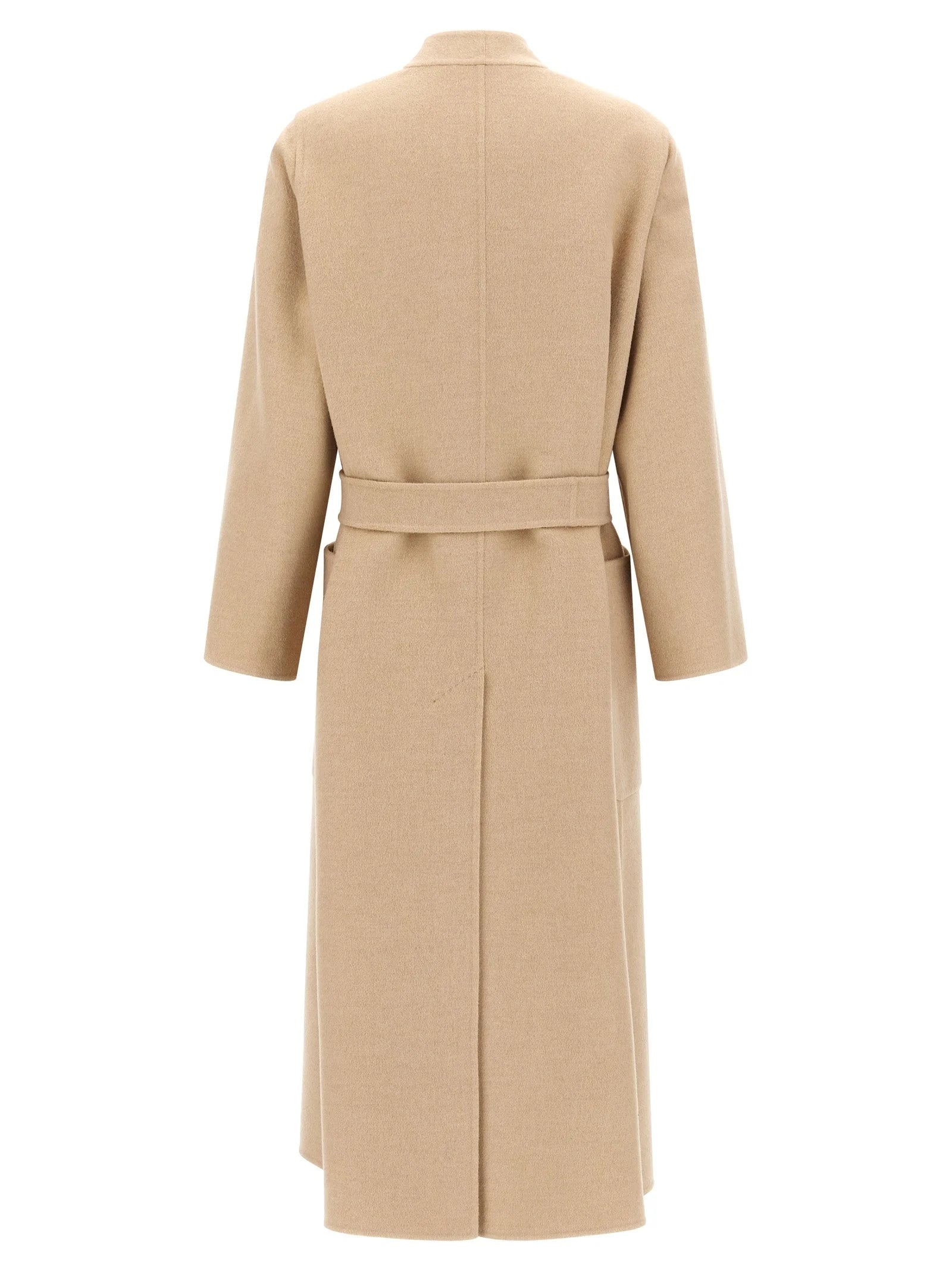 Max Mara Beige Wool Coat