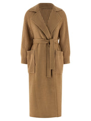 Max Mara Beige Wool Coat